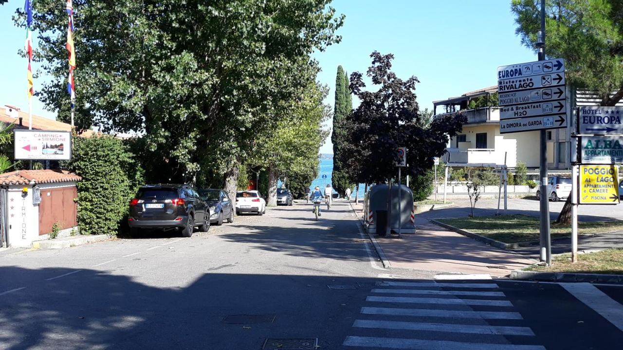 Casa Rosy Sirmione - Appartamento Con Terrazza A 2 Passi Dal Lago Eksteriør bilde